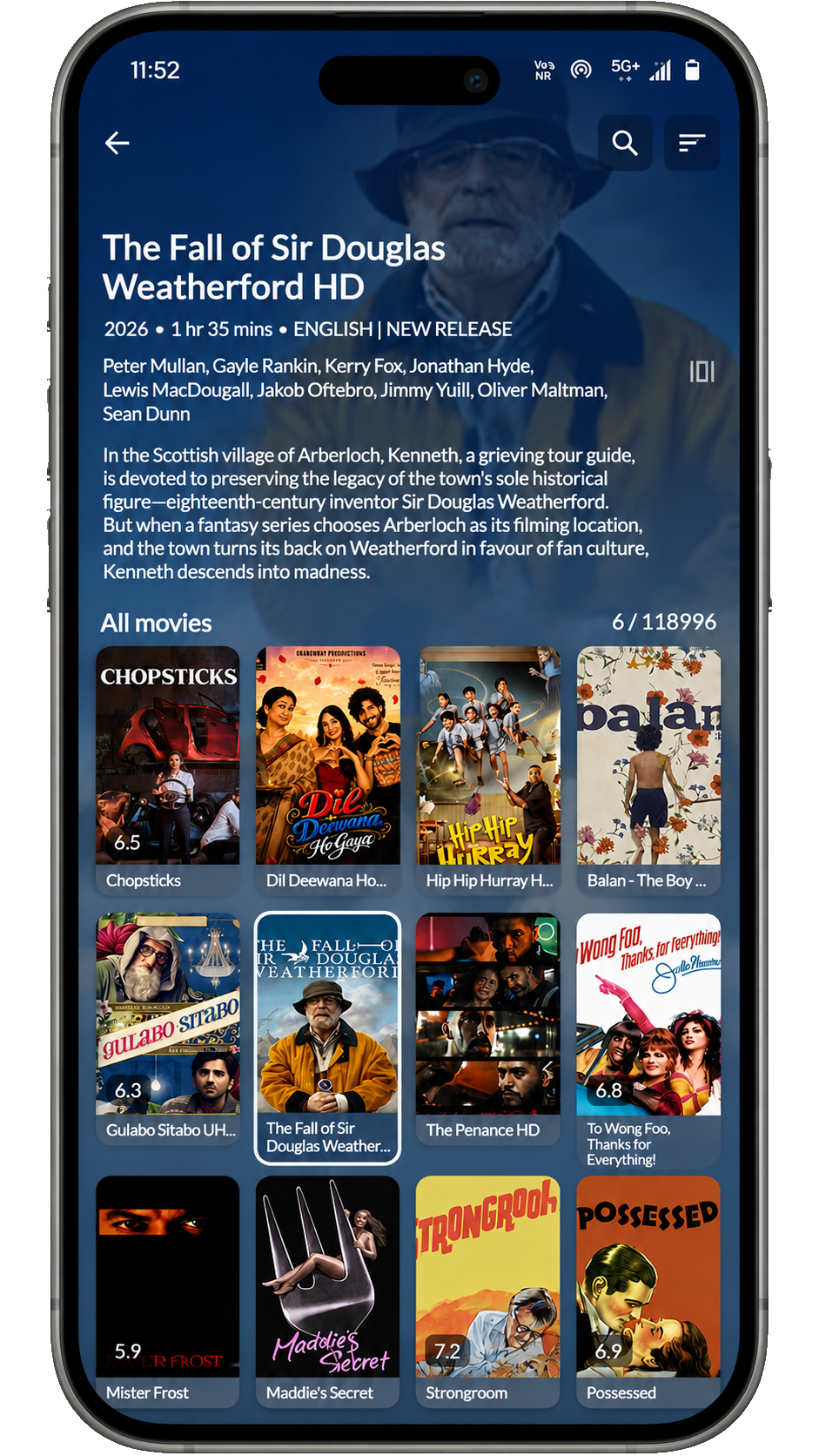 InoxTV Mobile - Movie Details with Cast, Synopsis and Full Movie Catalogue